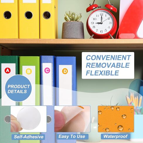 PATIKIL Colored Dot Stickers 3/4", 4000 Pcs Color Coding Labels Blank Circle Stickers Adhesive Round Price Labels for Inventory Office Garage Classroom, Bright Orange in Saudi Arabia