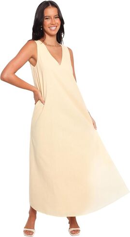 Petal & Pup Women's Lía Maxi Dress - Lemon in Saudi Arabia