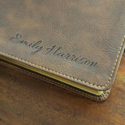 Personalized NKJV Journaling Bible | New King James Version | Custom Engraved Name | Wide Margin Study Bible | Christian Gift for Men & Women in Saudi Arabia