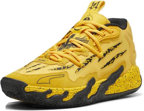 Puma Mens Mb.03 X Pl Basketball Sneakers Shoes - Yellow - Size 9 M, 30984701 in Saudi Arabia