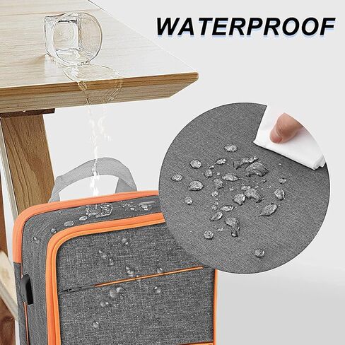 ZINZ Slim & Expandable Laptop Backpack 15 15.6 16 Inch Sleeve, Spill-Resistant Notebooks Bag Case for Most 14-16 Inch MacBooks Surface-Books Dell HP Lenovo Asus Computers,G01OG02 in Kuwait