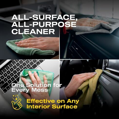 Nasiol Magic APC – All Purpose Cleaner, Ready-to-Use, Versatile Interior Cleaning, Removes Stains, Dirt, Grease, and Oil, Pleasant Fragrance, Just Spray and Wipe, Stain Guard 16.9 fl oz in Kuwait