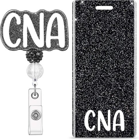 Nurse Badge Buddy with Badge Reel Retractable Nursing ID Clip Vertical Badge Identification Tags (Purple Nurse) in Kuwait