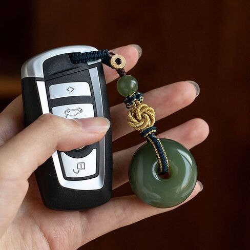 Keychain feng shui Amulet to Attract Wealth and Ensure Safe Passages Continuously Luck charms talisman good luck charms car keychain keychain charms keychain accessories keychain in Kuwait