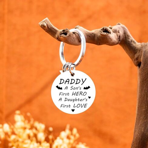 Fathers Day Gift from Kids Fathers Day Gift for Dad from Twins Father Day Gifts Keychain Twin Dad Gifts Daddy Keychain Birthday Thanksgiving in Kuwait