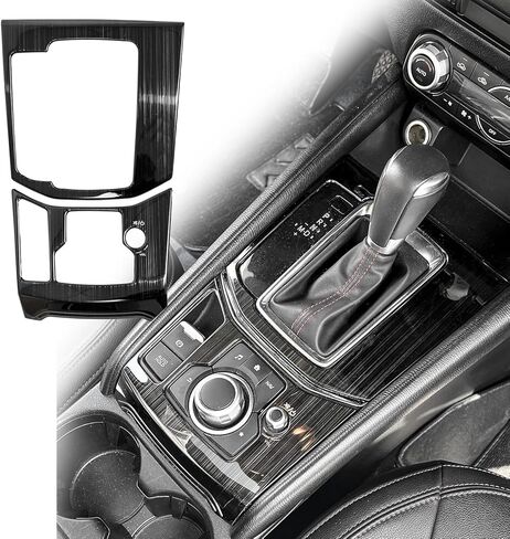YINGTUU for Mazda 2 3 6 CX-3 CX-5 CX-9 Accessories Car Door Handle Cover Sport Trims Exterior Protection with Smart Auto Lock Holes Carbon Fiber Pattern in Saudi Arabia