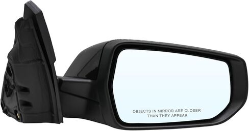White Right Side Mirror Assembly Compatible with 2016-2022 Malibu LT Hybrid w/Heated and Turn Signal 7pins GM1321539 84288103 (7 Pins White) in Saudi Arabia