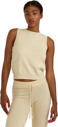 Organic Basics Women's Soft Knit Pullover Sweater Vest in Kuwait