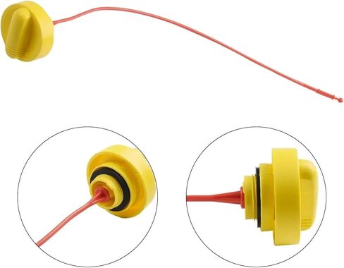 1pc Engine Level Measure Stick Dipstick With Cap For Renault for Modus 2004-2016 For Clio for MK3 2005-2014 For Grandtour 2010-2016 in Saudi Arabia