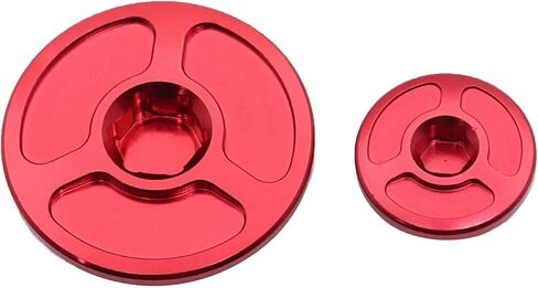 Motorcycle CNC Engine Timing Cover Cap Plug Set For Honda CRF150R CRF230F CRF250R CRF1000L 2002 2003-2019 distintivo(Silver) in Saudi Arabia