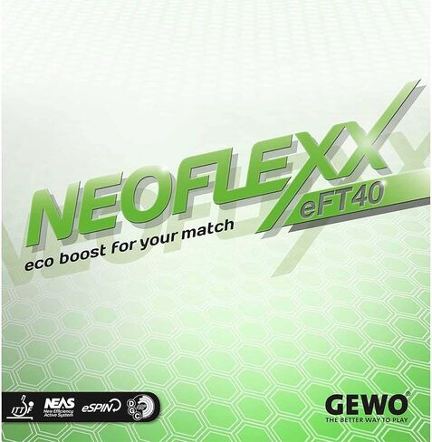 GEWO Neoflexx eFT 40 - مطاط تنس الطاولة الهجومي in Kuwait