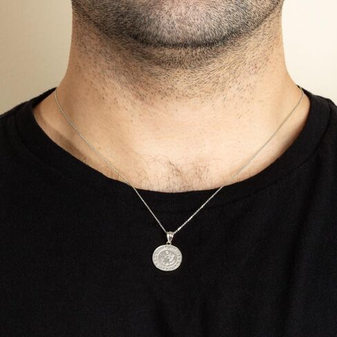 Claddagh Gold United States Army Officially Licensed Eagle Emblem Medallion Fine Pendant Necklace Real Solid .925 Sterling Silver in Kuwait