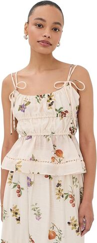 En Saison Women's Tulsa Peplum Top in Kuwait