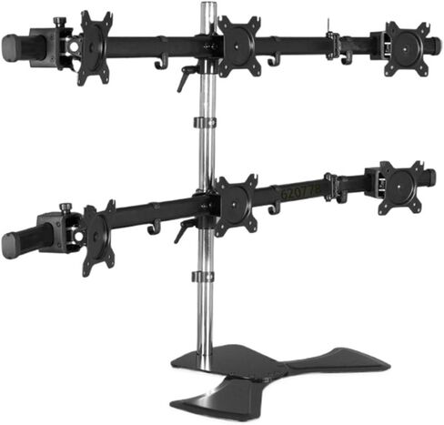 15"-27" LCD LED 6 Screen Monitor Stand Flexible Monitor Mounting Rack MP360(DS-MP360S) in Saudi Arabia