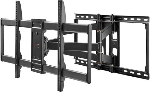 Full Motion TV Mount Fits Most 26-90 Inch TVs Swivel Tilt Horizontal Adjustment TV Wall Mount with Articulating Arm in Saudi Arabia