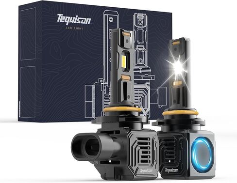 𝟗𝟎𝟎𝟔/𝐇𝐁𝟒 Fog Light Bulbs, 60,000LM Ultra Bright 6500K Cool White Fog Light Bulb with 16,000RPM Turbo Fan, IP68 Waterproof, Plug & Play, Halogen Replacement, CANBus Ready, Pack of 2 in Kuwait