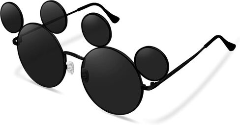 نظارات شمسية للعين الثالثة، عدسات مستقطبة عاكسة باللون الفضي in Kuwait