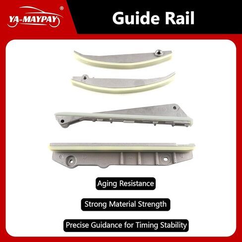 Engine Timing Chain Kit W/Guide & Tensioner & Sprocket [fits DOHC,V8 4.6L] Compatible with Lincoln Aviator,Compatible with Ford Mustang Cobra Mach Cobra SVT,Compatible with Mercury Marauder in Kuwait