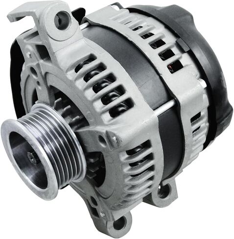 Detroit Axle - Alternator for 2004 2005 2006 2007 2008 2009 Cadillac SRX 2005-2011 STS [150A/12V, CW Rotation, 6 Groove Pulley], Alternator with Pulley Replacement in Saudi Arabia