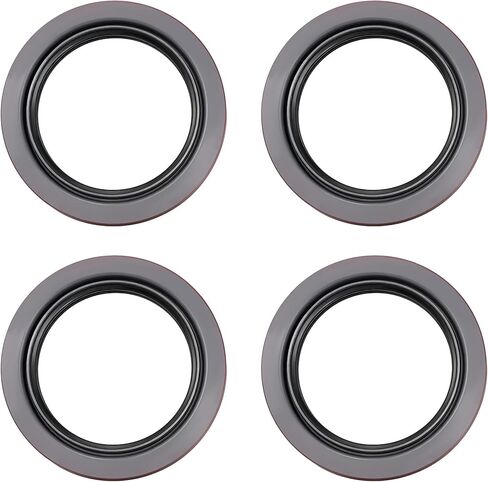 4PCS Oil Seal Bearing 010-056-00, ID 3.125" x OD 4.5", Compatible With Dexter 10K/12K/15K, AL-KO 10K-16K, Rockwell 12K-16K Trailer Axles, Replace 568217 091023 Oil Seals in Kuwait