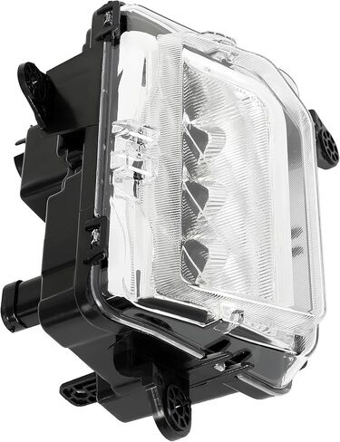 KUAFU Left LED Fog Light Compatible with 2019-2023 GMC Sierra 1500 Denali Replacement for 84513246 Bumper Driving LED Fog Lamp Driver Side Clear Lens in Saudi Arabia