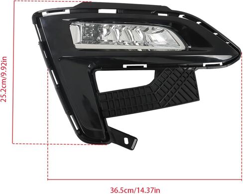 WFLNHB Left and Right Fog Lights Repalcement for Nissan Sentra 2020 2021 2022 Fog Light Clear with Bezel Kit 261508996C 261558996C in Kuwait