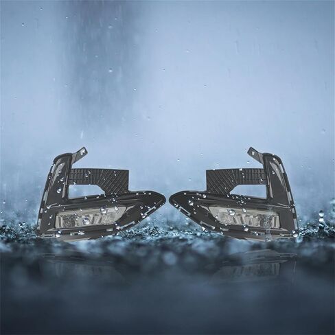 WFLNHB Left and Right Fog Lights Repalcement for Nissan Sentra 2020 2021 2022 Fog Light Clear with Bezel Kit 261508996C 261558996C in Kuwait