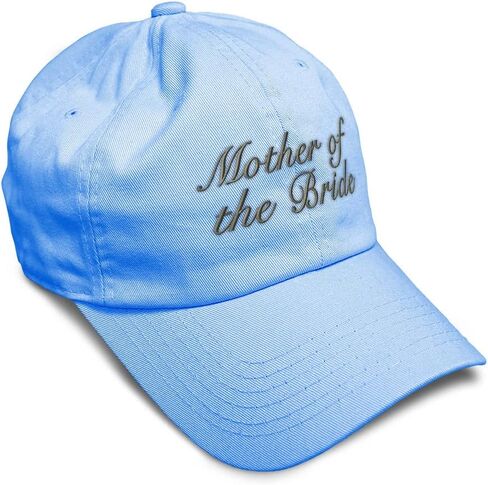 Soft Baseball Hat Embroidered Dad Hat Mother of The Bride Embroidery Men & Ladies Baseball Cap Cotton in Saudi Arabia