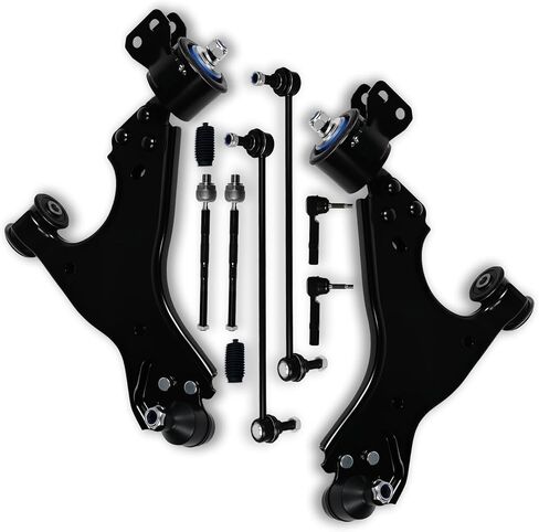 10 قطع من ذراع التحكم الأمامي السفلي Sway Bar End Link لـ Buick 2009-2013 Enclave، لشفروليه TRAVERSE09-17، لـ GMC 07-16 Acadia، 2017 Acadia Limited، لـ Saturn 07-10 Outlook K621231 K621232 in Kuwait