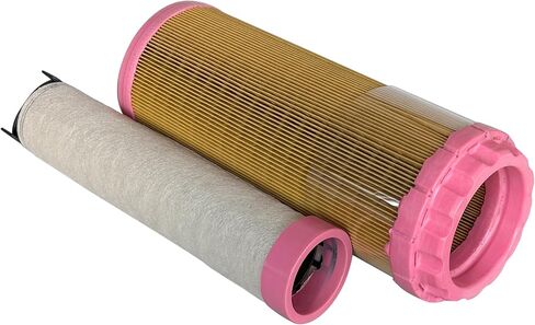 05727662 + 05727663 KAYIQIN Air Filter for BOMAG BW100/120/138, 4812161586 + 5501661072 Air Filter Kit Compatible with Dynapac CC1200/1400, C12004 + CF240 in Kuwait