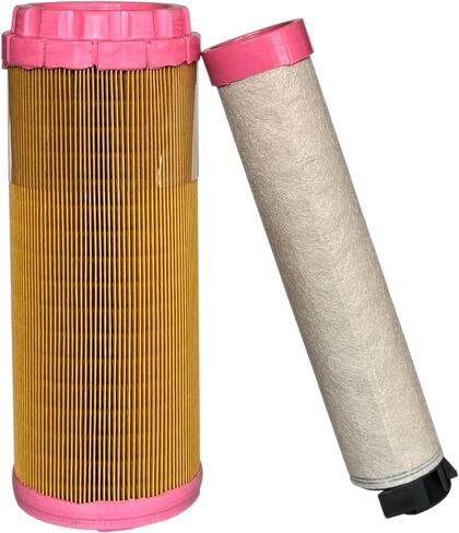 05727662 + 05727663 KAYIQIN Air Filter for BOMAG BW100/120/138, 4812161586 + 5501661072 Air Filter Kit Compatible with Dynapac CC1200/1400, C12004 + CF240 in Kuwait