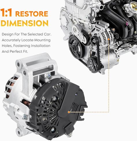 مولد جديد لـ Buick Regal 2011-2013 2.0L 2.0 L4، لـ Regal 2011 2.4L 2.4 L4، لـ Saab 9-5 2011 2.0L L4، 13500315 TG12C067، 11696 in Saudi Arabia