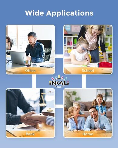 مجموعة خراطيش الحبر 936XL 936e 936: بديل لحزمة HP Ink 936XL باللون الأسود و936 لون للعمل مع طابعة OfficeJet Pro 9110 9120 9130 9720 9730 9122 9125 9128 (BK/C/Y/M، 4 عبوات) in Kuwait