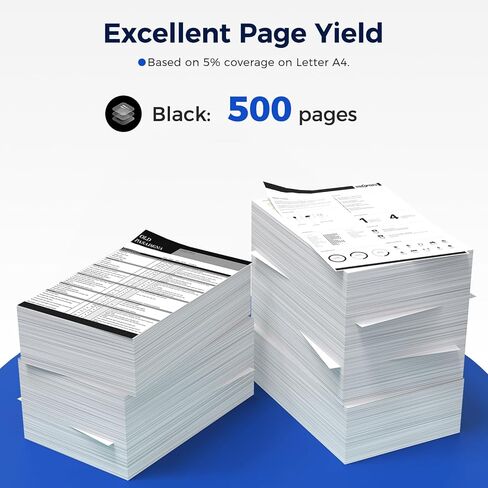 خرطوشة حبر MEGAIN 245XL 246XL بديلة لـ Canon 245 246 XL PG245 CL246 لخراطيش حبر Canon PIXMA MG2525 MG3022 MX490 TS202 TS3322 TR4520 TS302 TR4527 (أسود واحد) in Kuwait