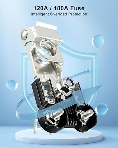 68164797AA Battery Circuit Fuse Fuselink 120 Amp / 180 Amp Fit for Dodge RAM 1500 2500 3500 2013-2019 Battery Terminal Replace 68250245AA 956-356 926-606 926606 in Kuwait