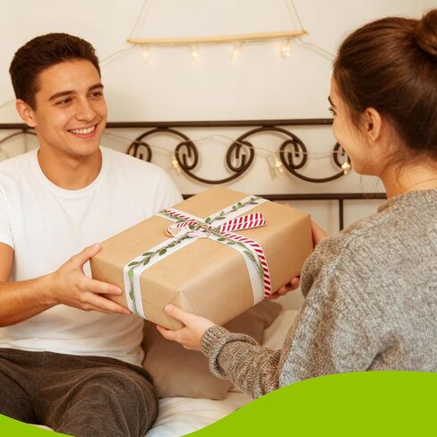 33 FT Artificial Vines Leaves String, Fake Hanging Plants Leaf Ribbon Leaf Vine Trim Foliage Rattan DIY Wreath Foliage Green Leaves for Party Balloon Wedding Garden Home Decoration & DIY Craft in Kuwait