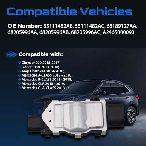 AITKEN Engine Cooling Fan Control Module for Chrysler 200 2015-2017, Dodge Dart 2013-2016, Jeep Cherokee 2014-2020, A-Class B-Klasse CLA GLA-CLASS 2011-2019 OE# 1137328793. in Saudi Arabia