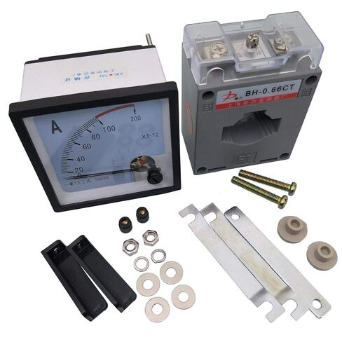 التيار المتناوب 0 ~ 100A التناظرية أمبير لوحة العدادات الحالية مقياس التيار الكهربائي XT-72 والمحول الحالي in Saudi Arabia