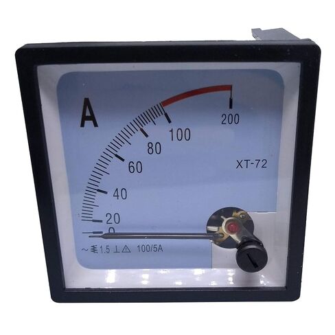 التيار المتناوب 0 ~ 100A التناظرية أمبير لوحة العدادات الحالية مقياس التيار الكهربائي XT-72 والمحول الحالي in Saudi Arabia