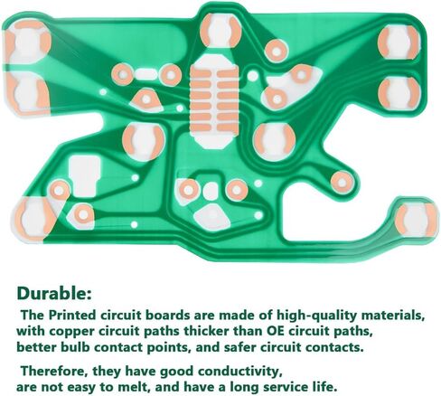 602505 Printed Circuit Board Compatible with Corvette C3 Center Gauge Cluster 1977 1978 1979 1980 1981 1982 in Kuwait