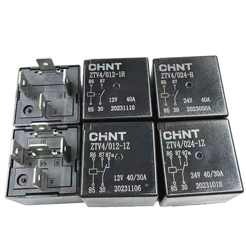 10pcs/lot relay12V 24V 4pins 40A Oil Pump Air Conditioning Fan Remote car Relay(ZTV4 012-1Z 12V) in Kuwait