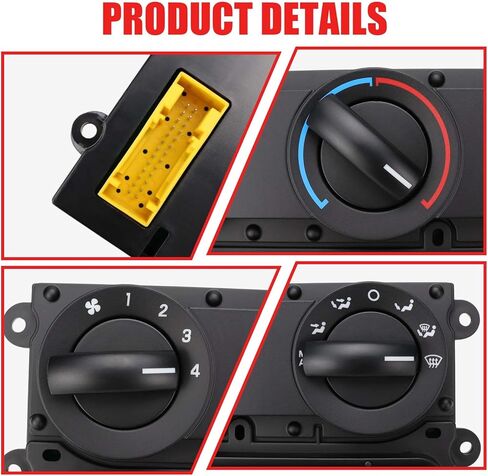 وحدة التحكم في المناخ لسخان HVAC متوافقة مع 2005-2008 Ford F150، Lobo Replace 599-172 5L3419980AA 5L3Z19980AA 6L3419980AA 6L3419980AB 6L3Z19980AA 7L3419980AA in Saudi Arabia