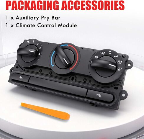 وحدة التحكم في المناخ لسخان HVAC متوافقة مع 2005-2008 Ford F150، Lobo Replace 599-172 5L3419980AA 5L3Z19980AA 6L3419980AA 6L3419980AB 6L3Z19980AA 7L3419980AA in Saudi Arabia