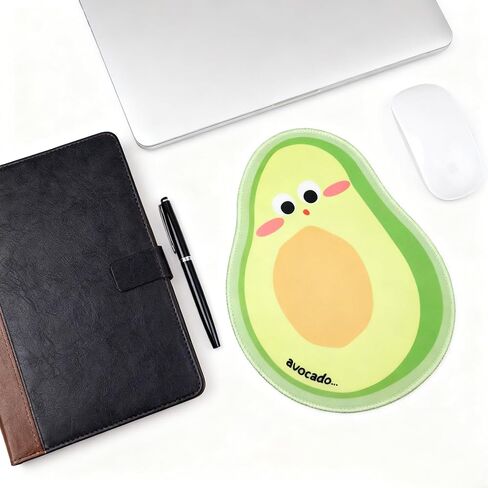 Leden Mouse Pad Cute Avocado Mouse Pads, Computer Mousepad with Non-Slip Rubber Base for Laptop Gaming Home Office, 11 x 8.2 Inches in Saudi Arabia