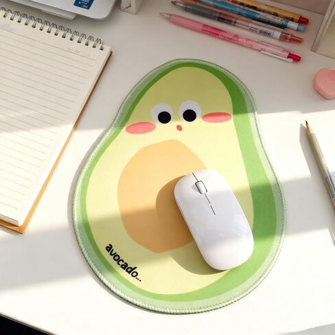 Leden Mouse Pad Cute Avocado Mouse Pads, Computer Mousepad with Non-Slip Rubber Base for Laptop Gaming Home Office, 11 x 8.2 Inches in Saudi Arabia
