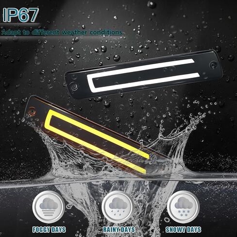 LED Front Bumper Side Marker Lights DRL Amber Sequential Turn Signal Lamps Fog Light Feature Kit for 1991-1997 Toyota Land Cruiser 80 Series LC80 FJ80 FZJ80 HDJ80 HZJ80 &Lexus LX450 1995-1997 in Saudi Arabia
