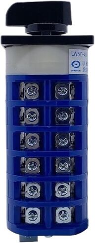 1PCS 40A Cam Switch 24 Terminals 5 Positions DIY Rotary Changeover Switches LW5-40/6 Control Different Loads in Kuwait