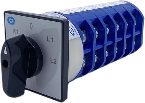 1PCS 40A Cam Switch 24 Terminals 5 Positions DIY Rotary Changeover Switches LW5-40/6 Control Different Loads in Kuwait