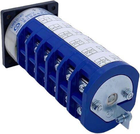 1PCS 40A Cam Switch 24 Terminals 5 Positions DIY Rotary Changeover Switches LW5-40/6 Control Different Loads in Kuwait