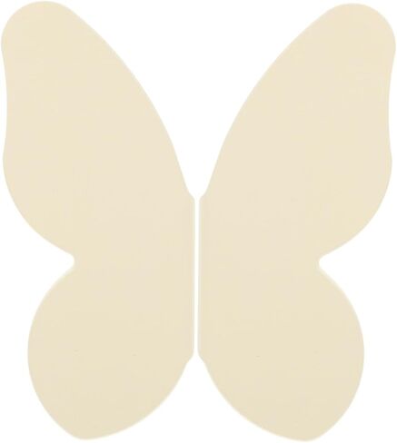 Butterfly Drawer Knobs for Furniture, Cute Cabinet Door Handles, 32mm Hole Spacing, Light Beige Color, 1 Pair for ’s Room Dressers and Cabinets in Kuwait